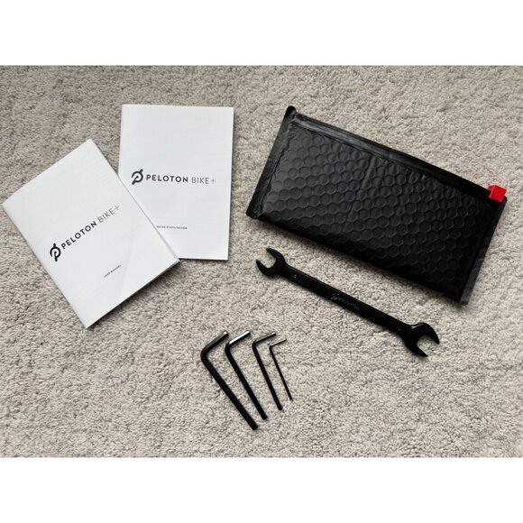 Peleton Accessories for Bike + / Wrench , Case , Instructions, Allen Wrenches - Picture 1 of 9